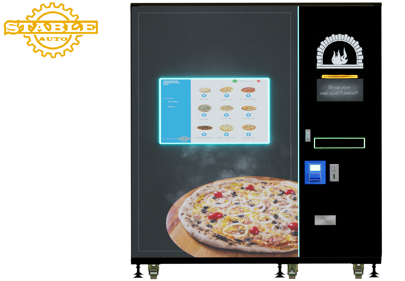 Wholesale Pizza Street Vending Machine S-vm02-pm-01